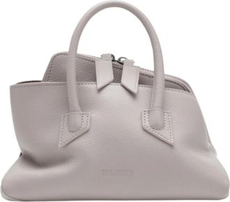 The Attico La Passeggiata Mini Top Handle Bag - Dames - Handtassen - Roze - ONE Size - Leer - Tassen