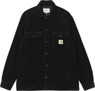 Carhartt Work in Progress Black Corduroy Overshirt