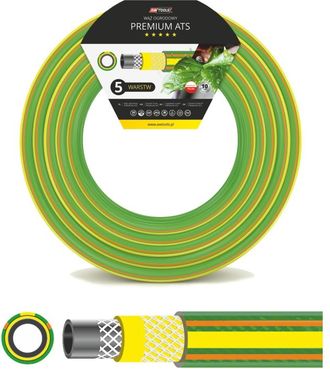 OEM Awtools Manguera De Jard&iacute;n Premium Ats 3/4 Pulgadas 25 M 5 Lag/15120