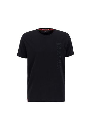 Alpha Industries T-Shirt ALPHA INDUSTRIES Embroidery T-Shirt, Herren, Gr. S, schwarz, Obermaterial: 100% Baumwolle, Shirts T-Shirt