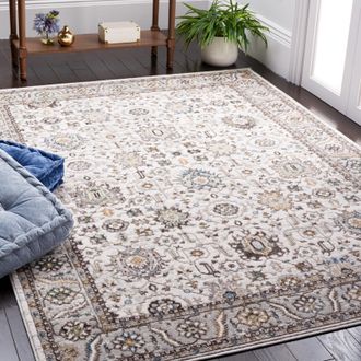 Safavieh Bel Air Machine Made Area Rug, Beige / Grey Traditional Style Easy Care