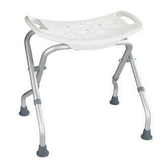 WENKO Taburete Ba&ntilde;o Hasta 120kg Abat Wenko Alu/plast Bl Secura 230