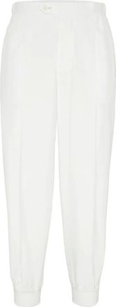 Brunello Cucinelli Pantaloni Nylon - Bianco