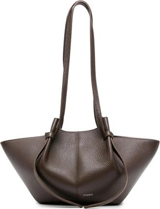 Yuzefi Mochi Espre - Dames - Shoppers - Bruin - ONE Size - Leer - Tassen