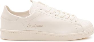 Yohji Yamamoto White Leather Sneakers