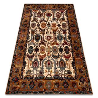 RugsX Rugsx - Alfombra De Lana Superior Oman Oriental Marco Rojo Multicolour 170x235 Cm