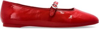Kate Spade New York Schoenen, Dames, Rood, 40 EU, Leer, Halo Mary Jane Flat