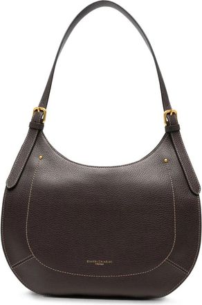 Gianni Chiarini Gabry Schoudertas - Dames - Schoudertassen - Bruin - ONE Size - Leer - Tassen