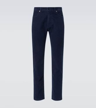 Stone Island Jeans slim in velluto a coste a vita media