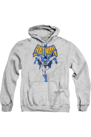 Gildan Batman Vintage Run Adult Pull Over Hoodie / Hooded Sweatshirt
