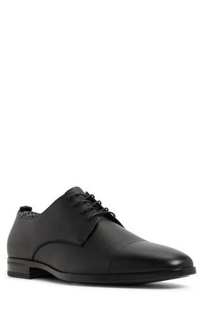Ted Baker Garratt Cap Toe Derby in Black Emboss at Nordstrom, Size 12Us