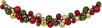 MiCa Decorations Guirnalda navide&ntilde;a multicolor h10xb10xl180cm