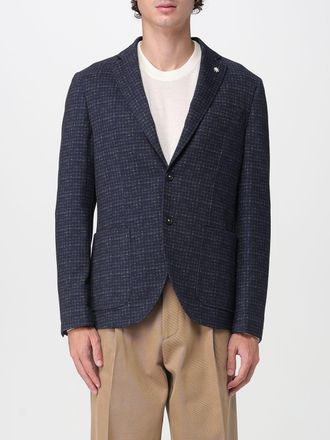 Manuel Ritz Blazer monopetto Manuel Ritz a quadri