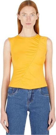 Wynn Hamlyn Orchid Top - Dames - Tops zonder mouwen - Oranje - S - Katoen - Tops