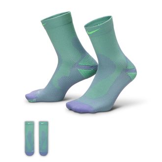 Nike Unisex Running Lightweight Micro Crew Socks (1 Pair) in Purple | IB6114-506