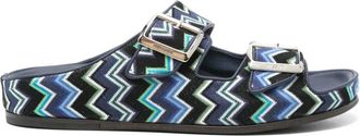 Missoni MenS Sandal With Distinctive Cross-Strap Design