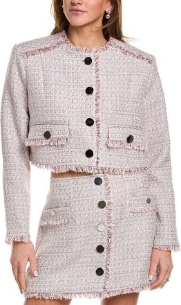 Toccin Lainey Cropped Tweed Jacket
