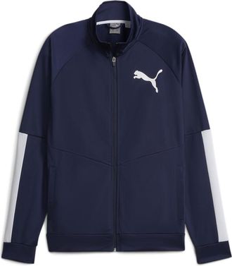 Puma Mens Contrast Jacket 2.0, Peacoat/White, Large