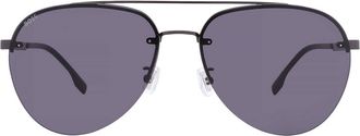 HUGO BOSS Black Phantos Mens Sunglasses BOSS 1537/F/SK 0V81/IR 62
