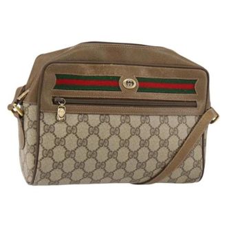 Gucci Pre-owned Cross Body Bags, female, Beige, Size: ONE SIZE Pre-owned Cross Body Bag