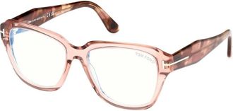Tom Ford Optical Frame - Dames - Brillen - Roze - 52 MM - Accessoires
