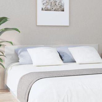 vidaXL Vidaxl - Testiera per Letto Bianco Lucido 200x1,5x80cm Legno Multistrato