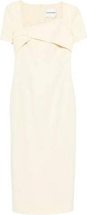 Roland Mouret Mujer, Vestidos, Amarillo, Talla: S
