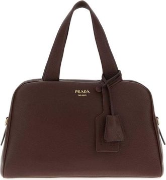 Prada Brown Leather Handbag