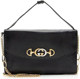 Gucci Black Leather Zumi Crossbody (Authentic Pre-Loved)