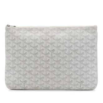 Goyard Pre-owned Goyard Goyardine Senat MM Clutch Unisex L1FOQ8SXNBLXDW8A