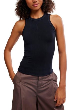 Free People So Soft Modal Blend Tank in Black at Nordstrom, Size X-Small