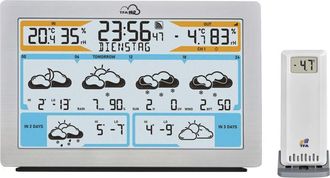 TFA Dostmann Station Meteo Wifi Tfa.me Id-02, 35.8100, Pron&oacute;stico Del Tiempo Por Wetter.com 3-6 D&iacute;as, Portal En L&iacute;nea, Sensor Inal&aacute;mbrico Exterior, Alerta Meteorol