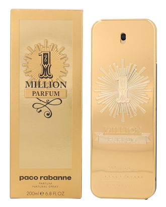 Paco Rabanne Mens 1 Million Edp Spray 200ml - One Size