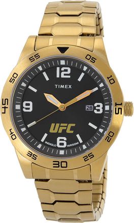 Timex UFC Street Quartz Black Dial Mens Watch TW2V56400