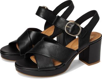 Söfft Lizzie Womens Sandals Black : 9.5 M (B), Leather/Rubber