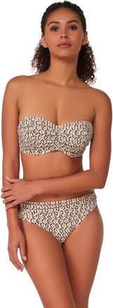 Sunsets Loretta Bandeau Bikini Swimsuit Top - D Cup in Sand Drift at Nordstrom, Size 36