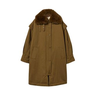 Twinset Donna, Cappotti, Verde, M, new