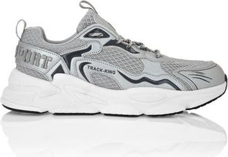 Plein Sport Lo-Top Sneakers Unisex in Silver at Nordstrom, Size 39