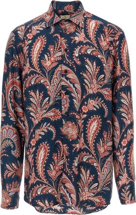 Etro Etro Paisley Ramage Silk Shirt