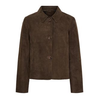 Notyz Giacche in Pelle - - Jackets - Donna - Marrone - XL