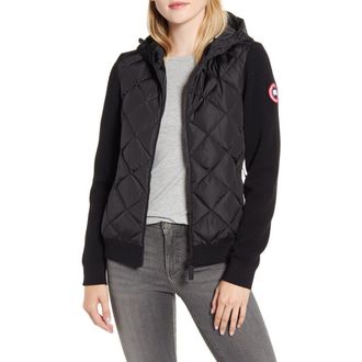 Canada Goose Hybridge 625 Fill Power Down Jacket in Black at Nordstrom, Size X-Large