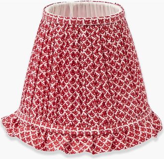 Mrs. Alice Lotus Ruffle Lampshade in Red at Nordstrom