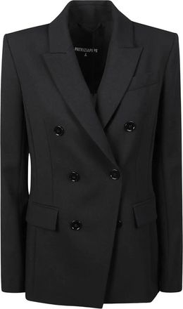 Patrizia Pepe Giacca Manica Lunga - - Jackets - Donna - Nero - M