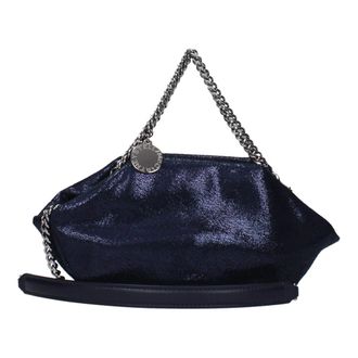 Stella McCartney Dames, Tassen, Blauw, Maat: ONE Size Zijde