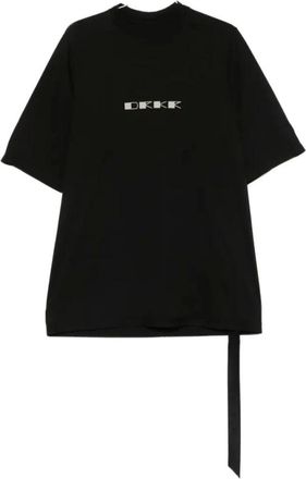 Rick Owens Jumbo T-shirt - Dames - Tops - Zwart - Maat: XS Katoen