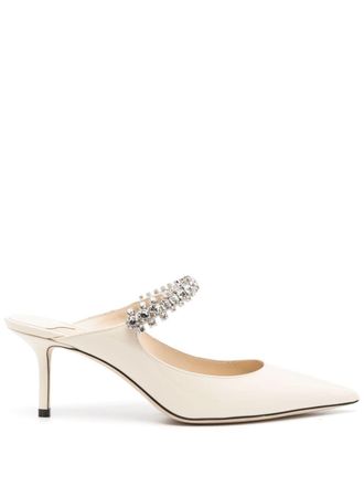 Jimmy Choo London Mules Bing 65mm - Toni neutri