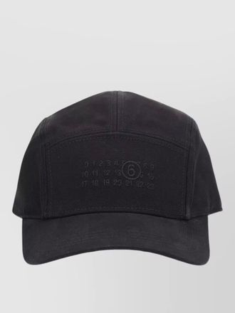 Maison Margiela logo baseball hat featuring curved brim