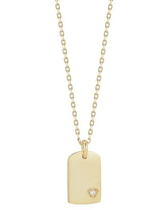 Glaze Jewelry 14K Plated Cz Necklace