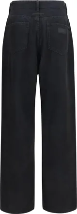Maison Margiela Stretch Cotton Jeans - Black
