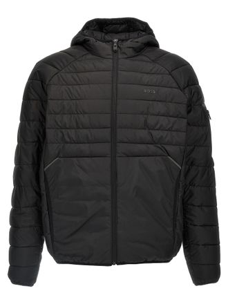 HUGO BOSS Black Polyester Shell Mens Jacket